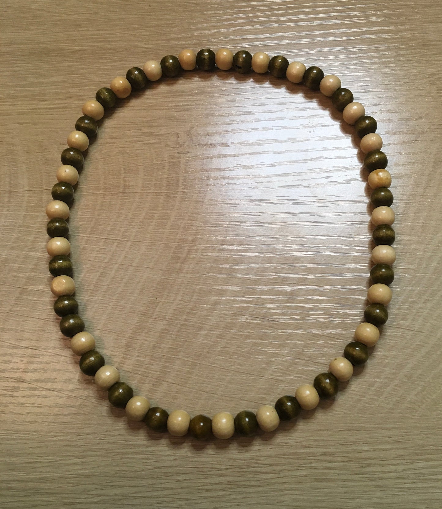 10mm Wooden Bead Necklace